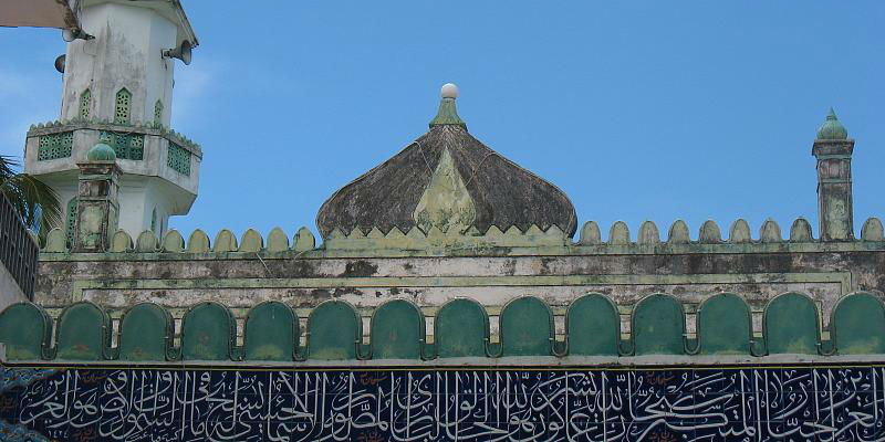 A mosque in Mombasa