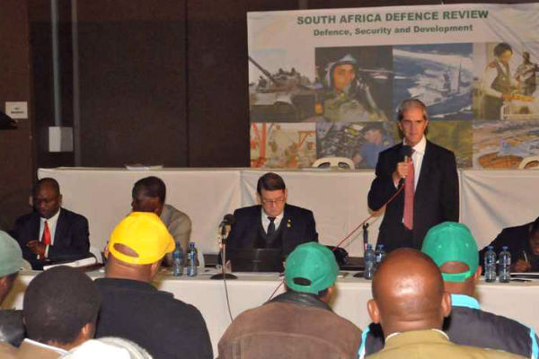 South Africa defense review meeting