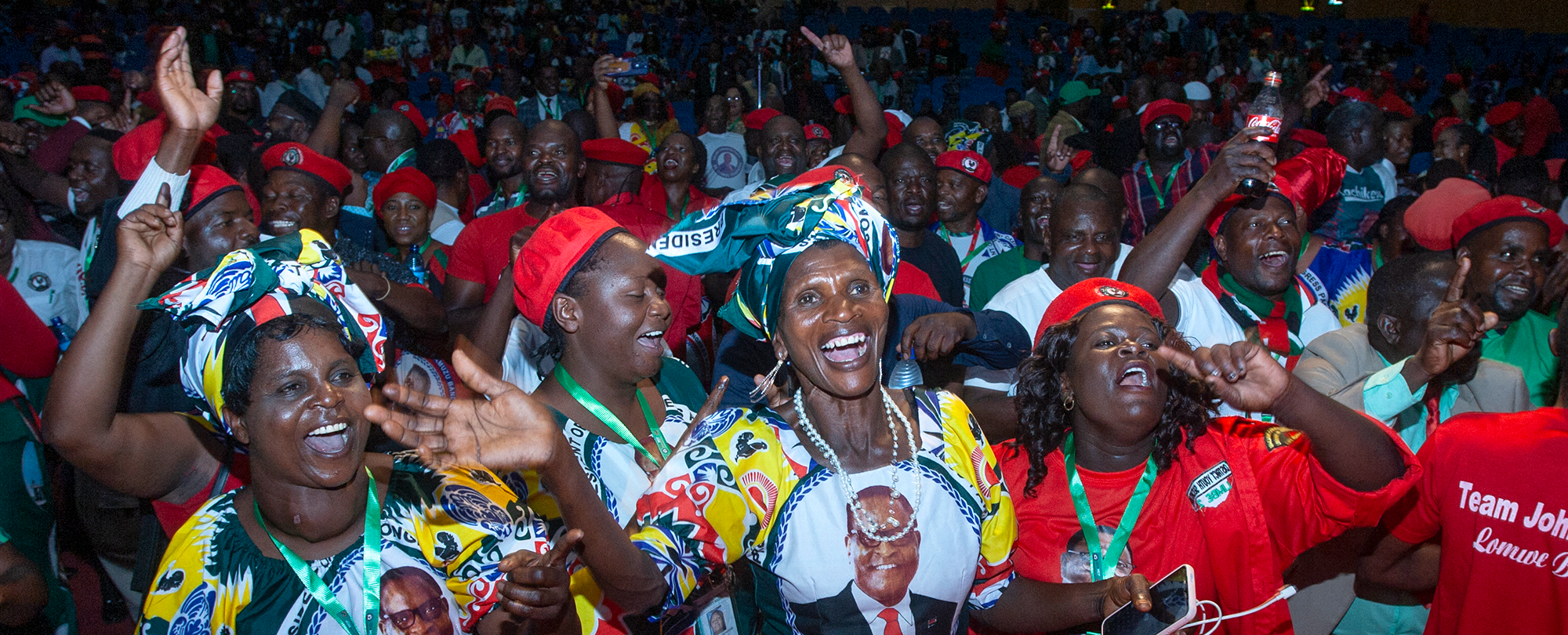 Malawians at a political convention in Lilongwe in August 2024. (Photo: AFP/ Amos Gumulira)