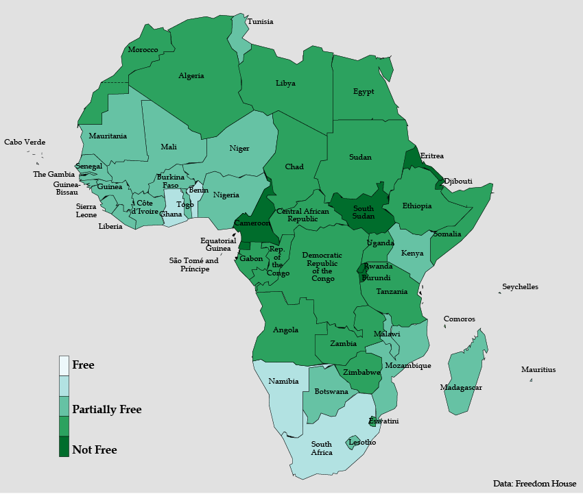 Press Freedom in Africa - COVID-19 Risk Factor