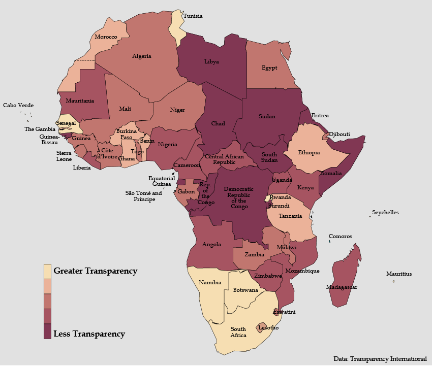 Government Transparency in Africa - COVID-19 Risk Factor