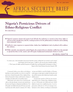 Nigeria’s Pernicious Drivers of Ethno-Religious Conflict