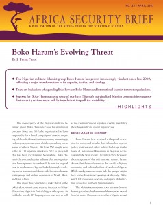 Boko Haram's Evolving Threat