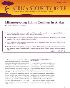 Misinterpreting Ethnic Conflicts in Africa