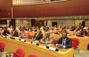 Participants at the Africa Center's CVE messaging workshop