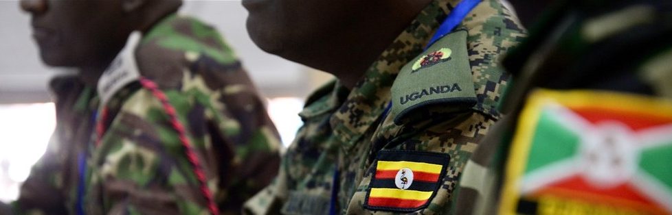 Officers from Kenya, Burundi and Uganda