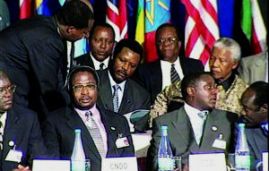 The signing of the Arusha Accords