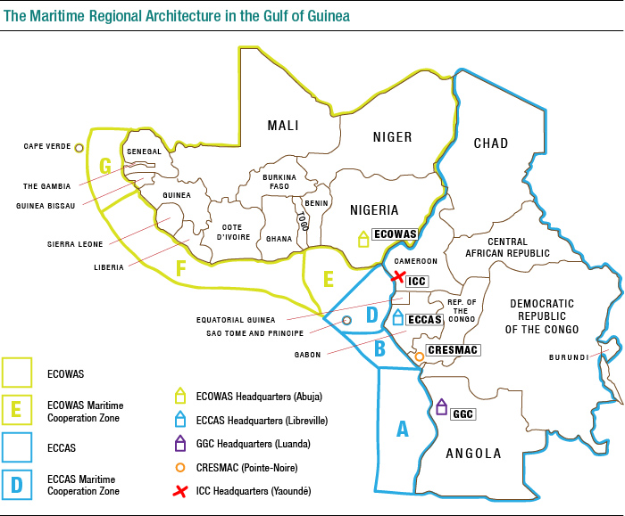 The Maritime Regional Architecture in the Gulf of Guinea