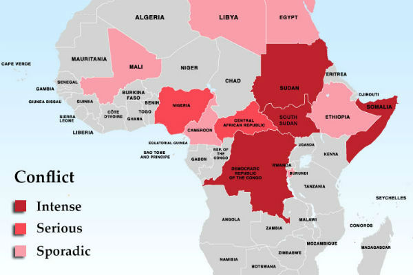 armed conflict south africa