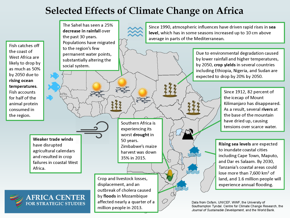 global warming essay in africa