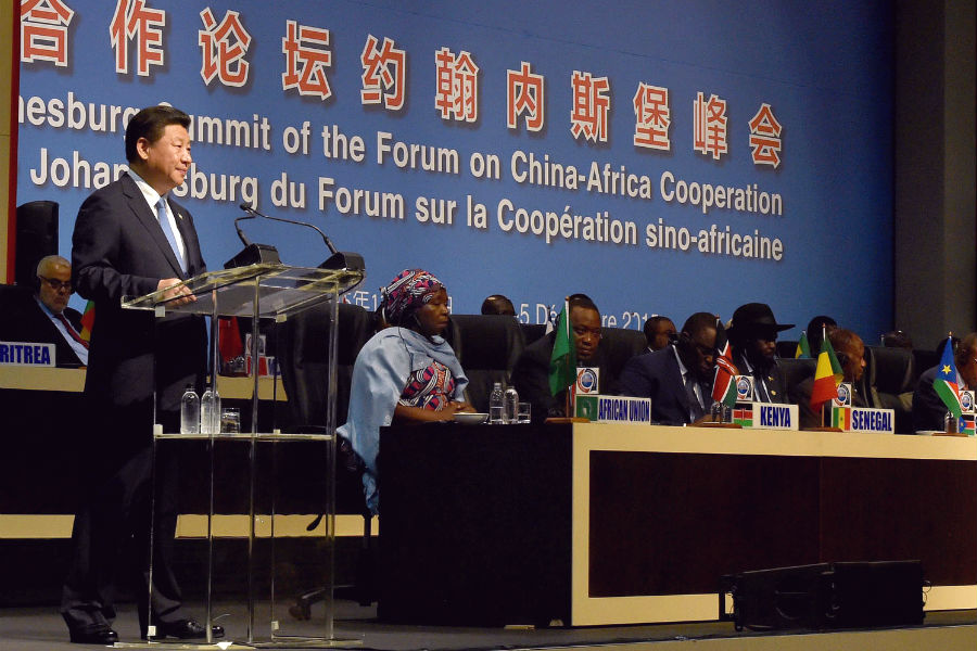 Xi Jinping at Forum on China-Africa Cooperation