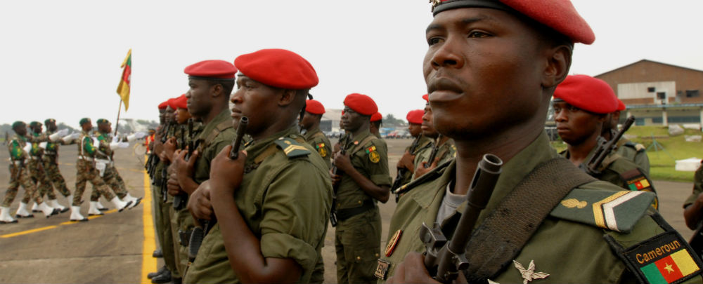 Cameroonian soldiers