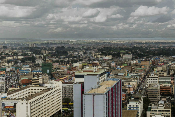 Clouds over Nairobi