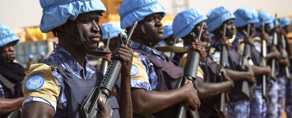 Senegalese peacekeepers in Mali