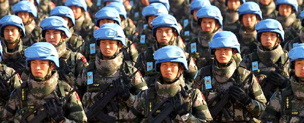 Chinese peacekeepers