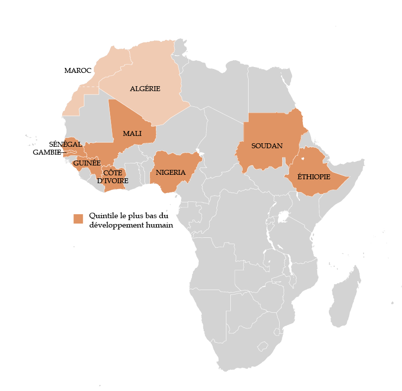 Migrants économiques de l'Afrique: Top 10 des pays d'origine