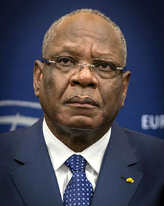 Le Président Ibrahim Boubacar Keïta. (Photo: Claude Truong-Ngoc)