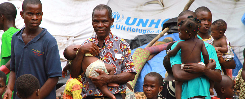 Internally displaced at a refugee camp in Duékoué, Côte d'Ivoire. (Photo: Trond Viken, Utenriksdepartementet)