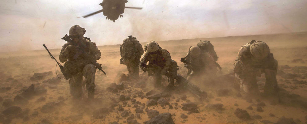 Soldiers in northern Mali