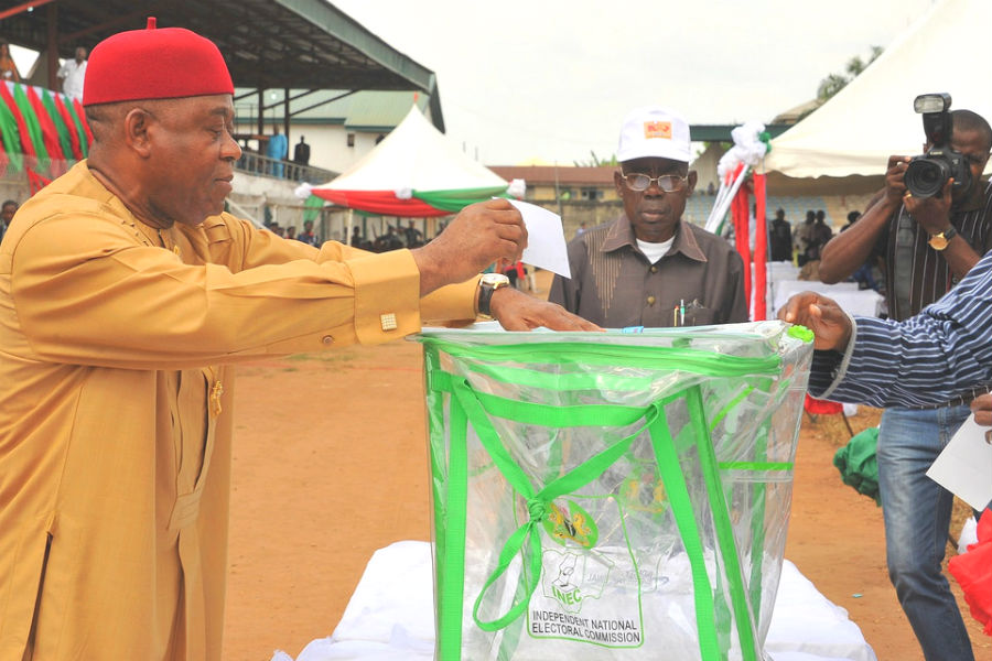 Nigeria election 2015 (Photo by Heinrich Boell Stiftung)