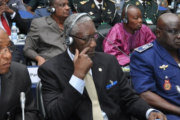 General Lamine Cissé at the Africa Center's Countering Violent Extremism in the Sahel workshop in Dakar, May 2013.
