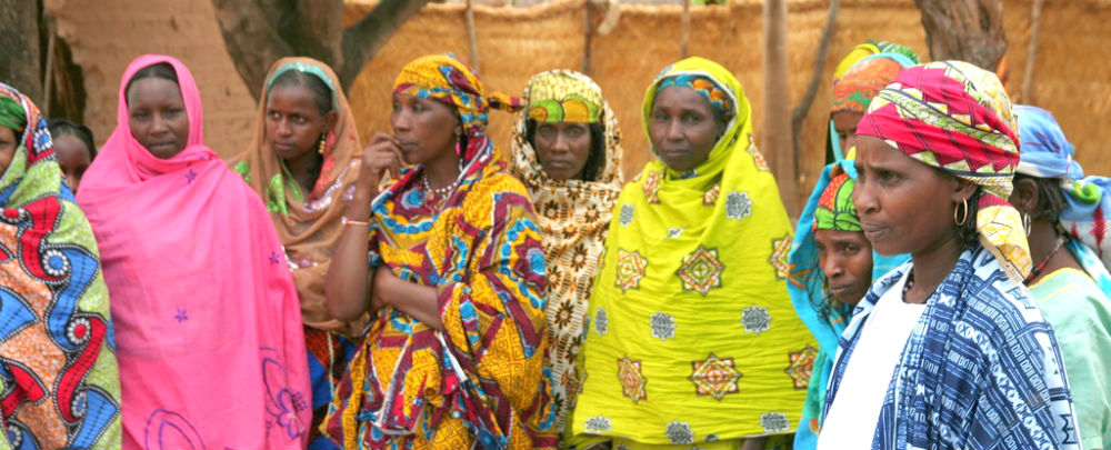 Peul women in Paoua, Central African Republic. Peul women in Paoua, Central African Republic.