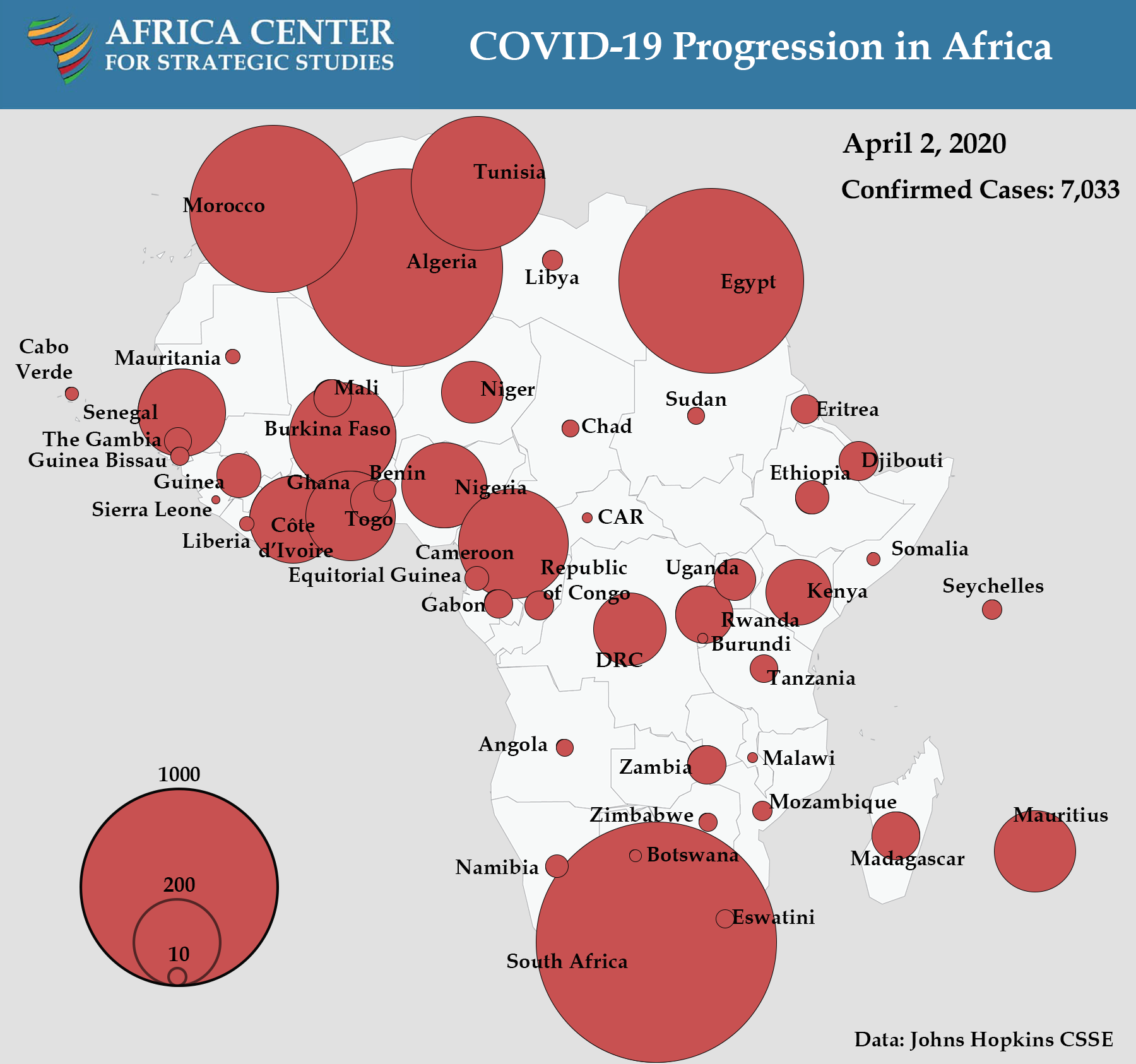 Coronavirus Spreads through Africa Africa Center for Strategic Studies