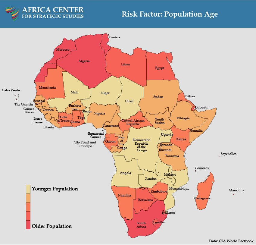 Mapping Covid 19 Risk Factors Africa Center For Strategic Studies