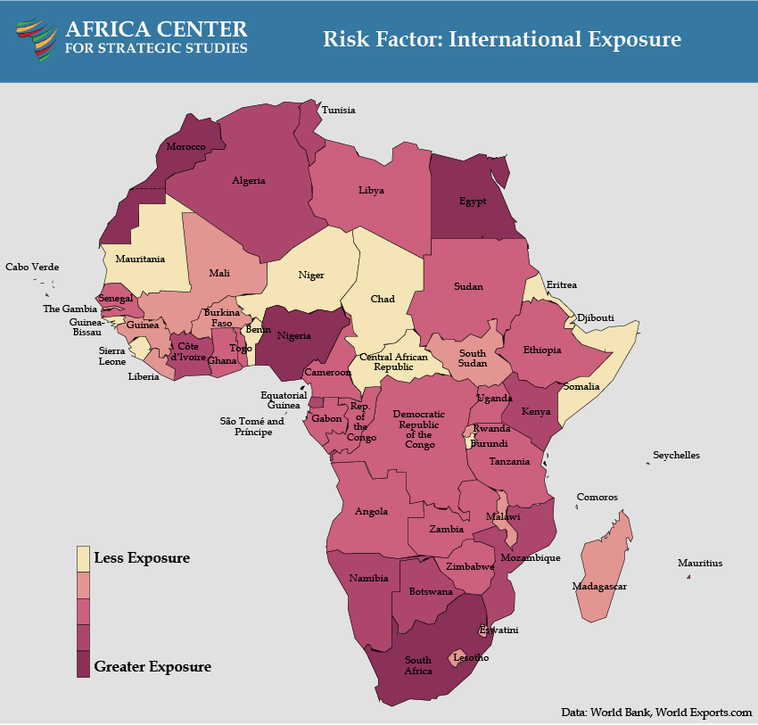 Mapping Risk Factors For The Spread Of COVID 19 In Africa Aquaknow