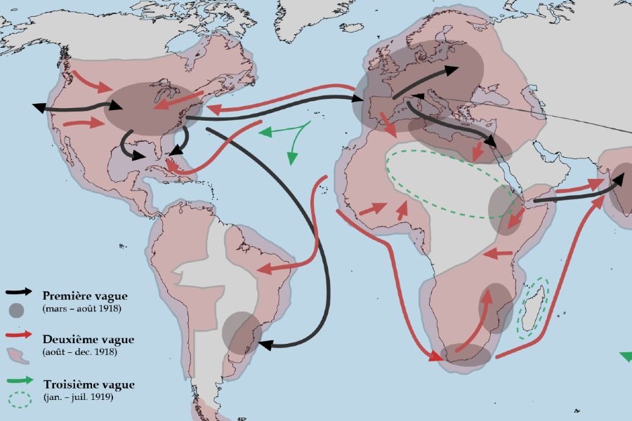 Les leçons de la pandémie de grippe espagnole de 1918–1919 en Afrique