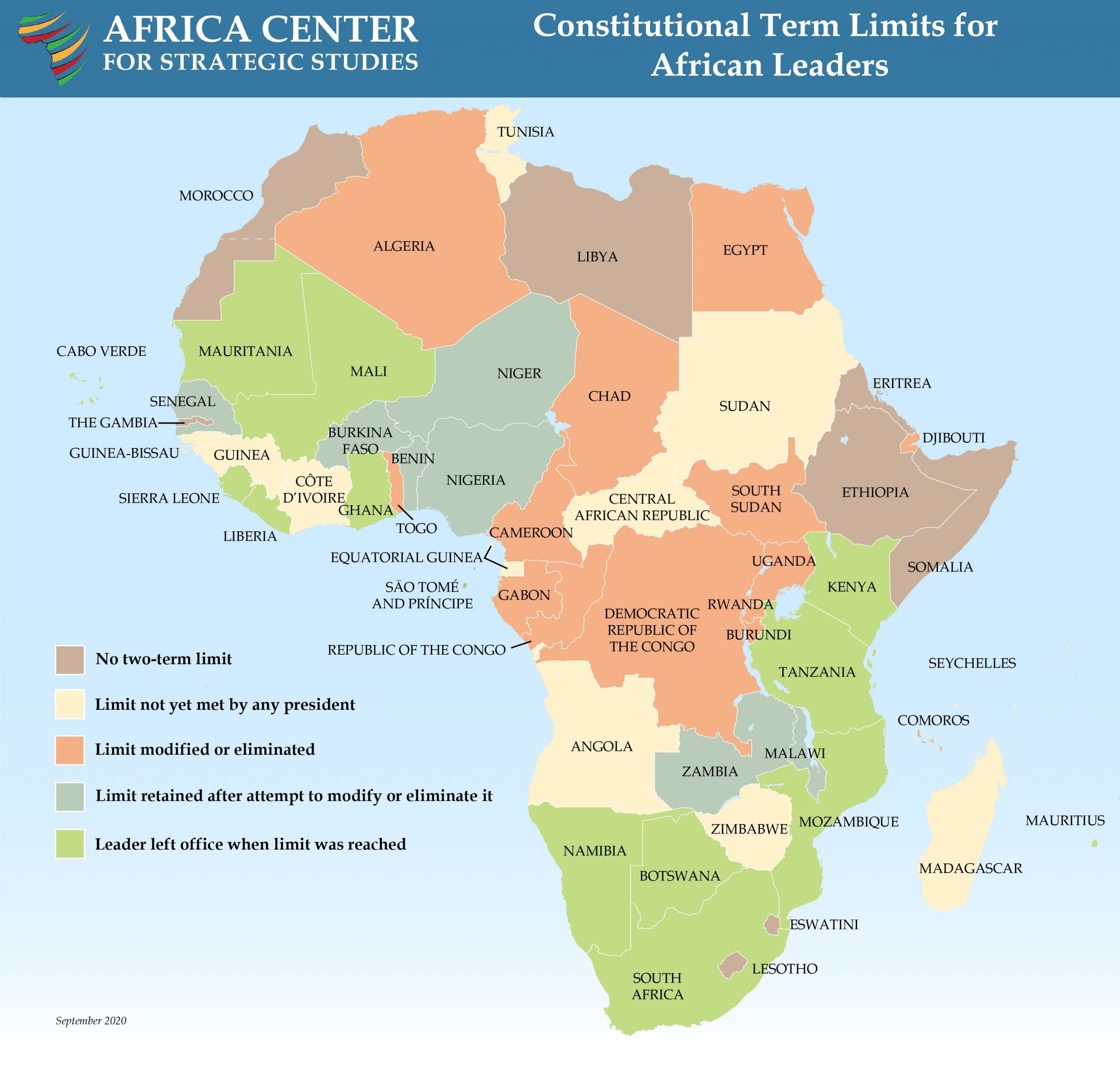 Circumvention Of Term Limits Weakens Governance In Africa Africa Center   Term Limits 2020 EN Scaled 