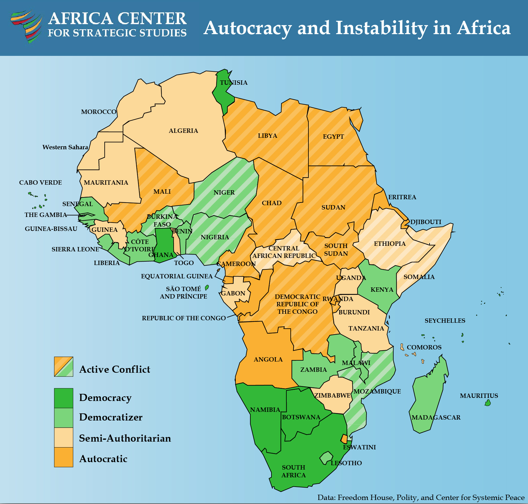 Autocracy and Instability in Africa Africa Center for Strategic Studies