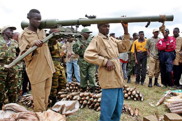 Disarmament efforts in Burundi