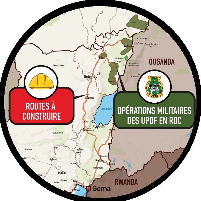 Planned Roads in Eastern DRC