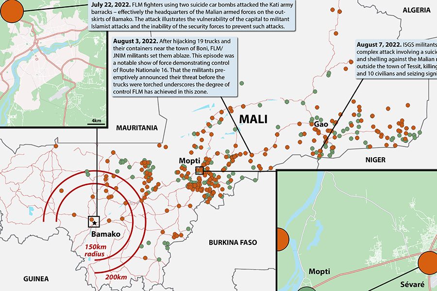 Mali’s Militant Islamist Insurgency at Bamako’s Doorstep
