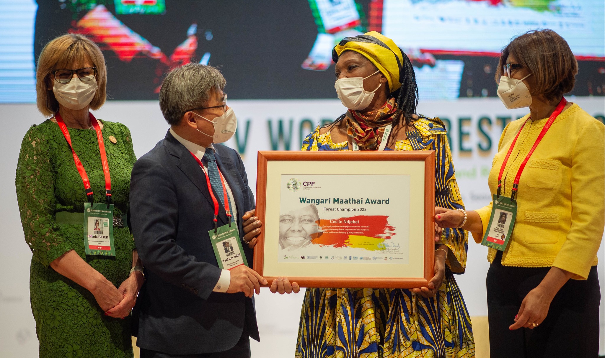 2022 Wangari Maathai Forest Champions Award