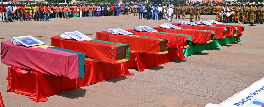Victims of the 2015 coup in Burkina Faso