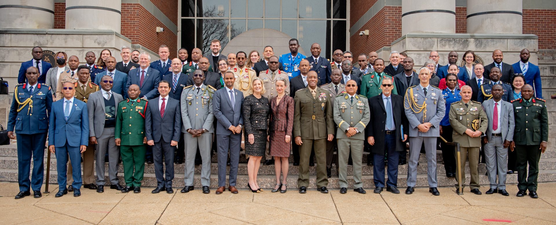 Group photo: Military Professionalism dialogue