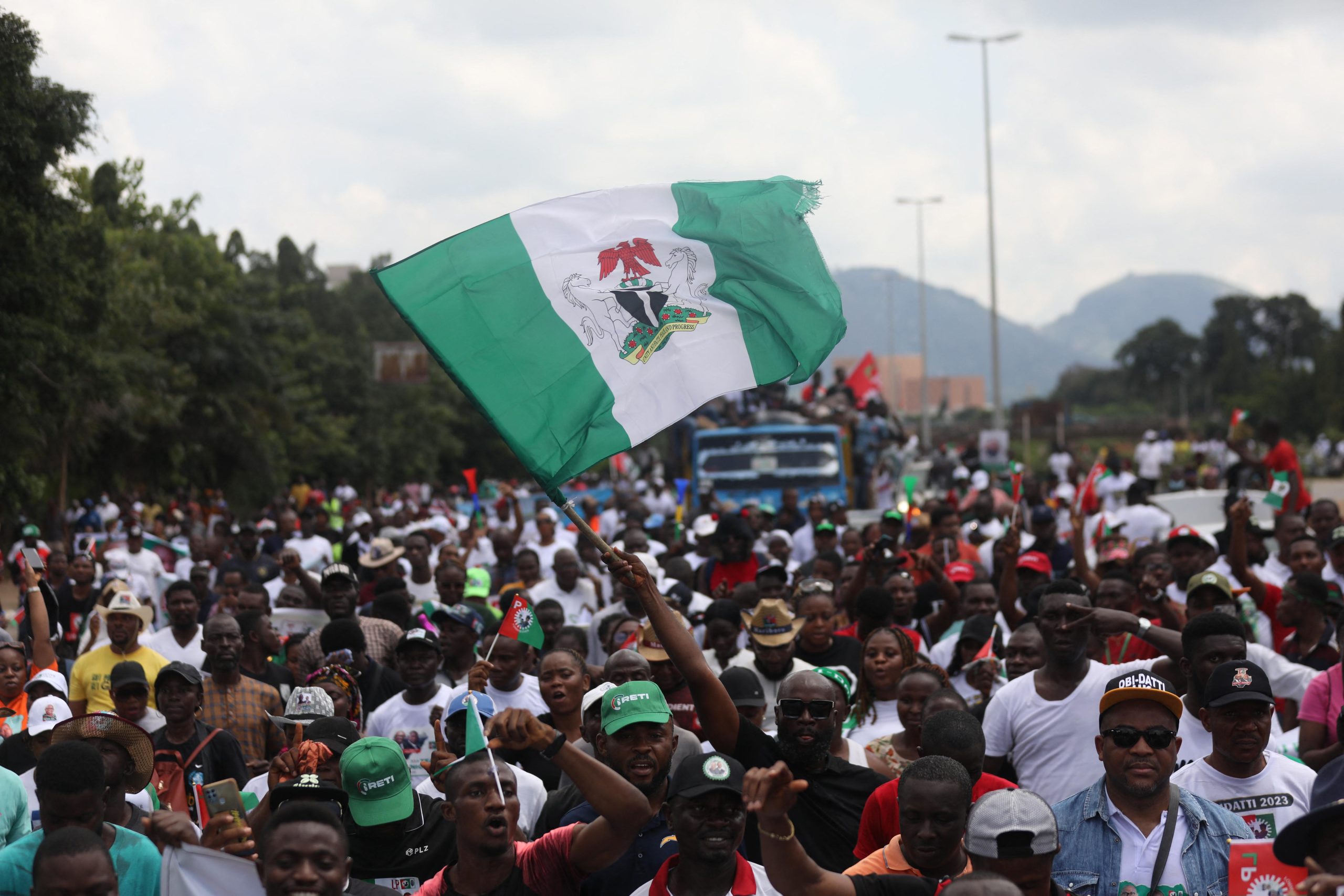 A Labour Party rally in Abuja, September 2022