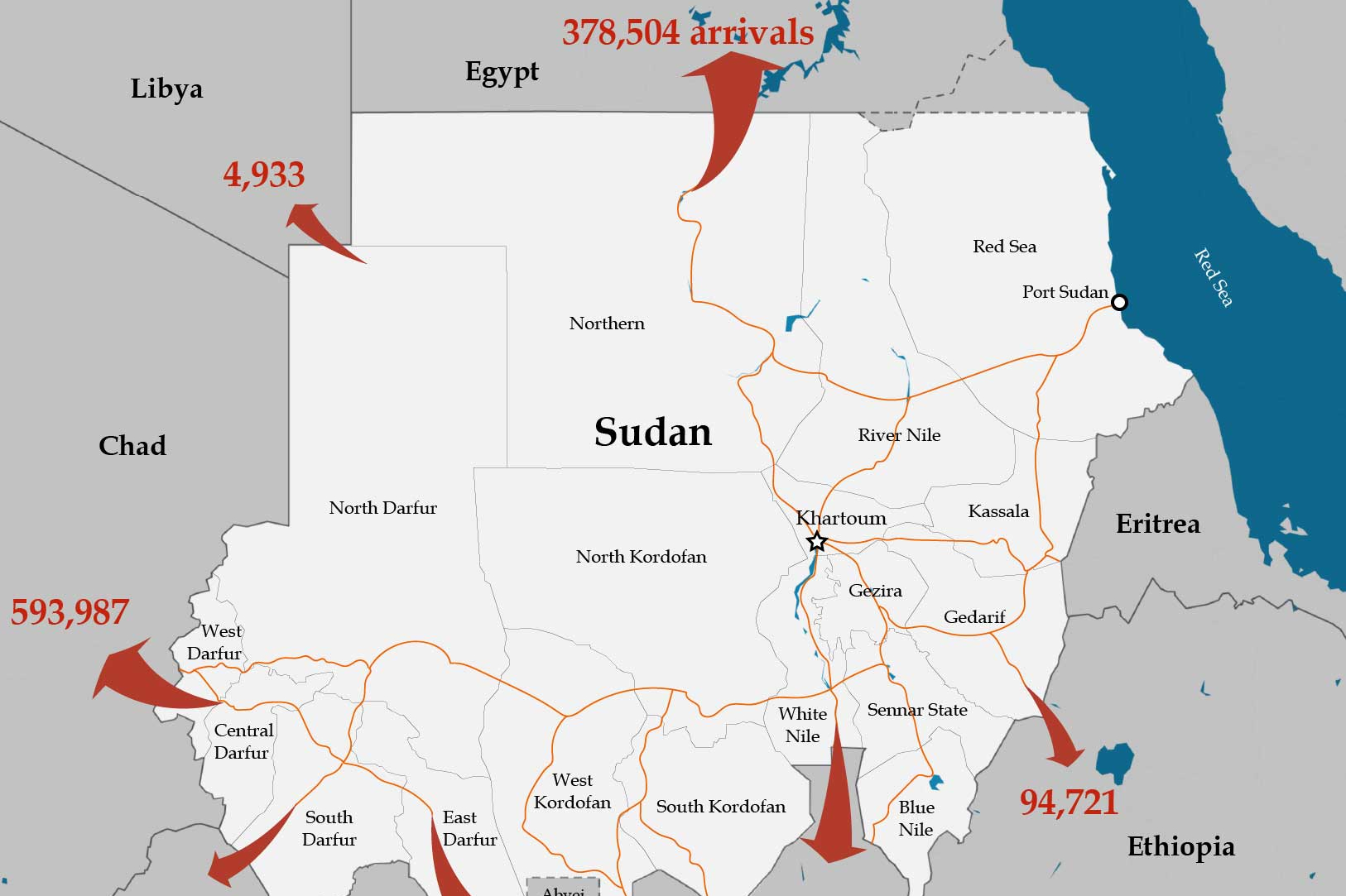 Sudan Is Enduring The BIGGEST Humanitarian Crisis In The World 7   Sudan Displacement 12 19 3x2 1 