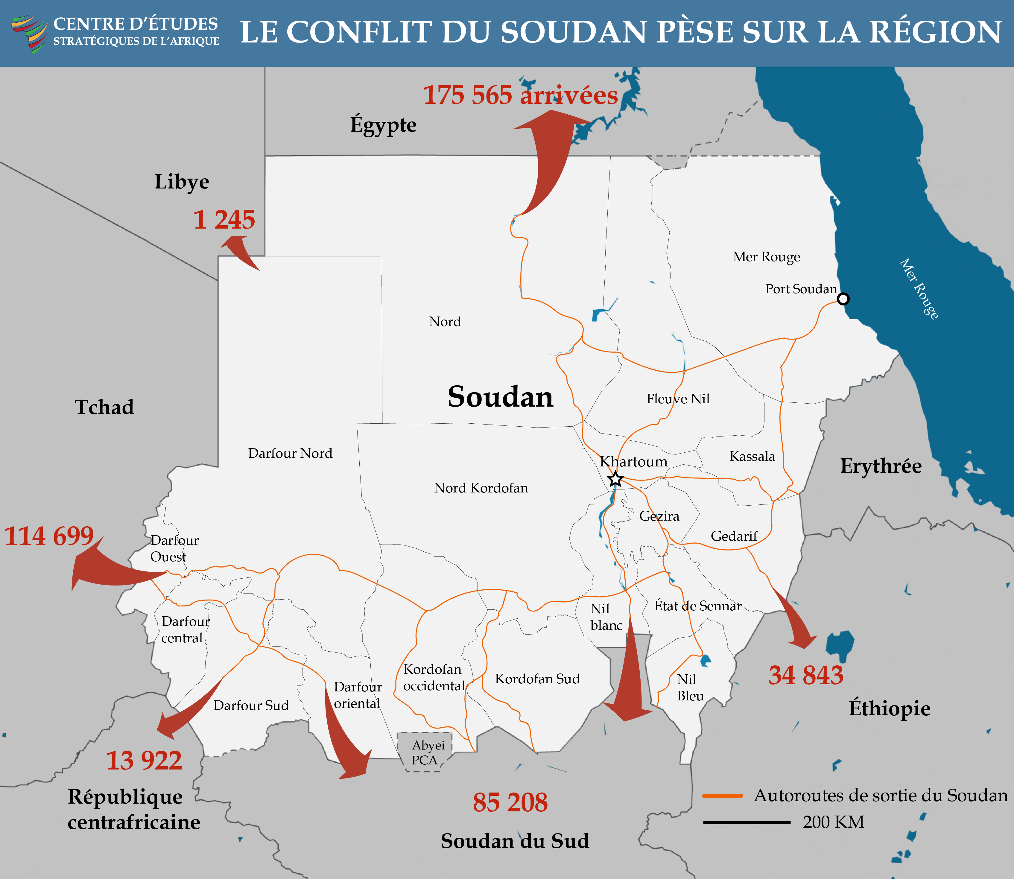 Sudan Conflict Stresses Region