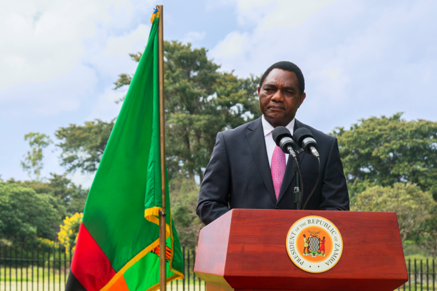Zambia president Hichilema