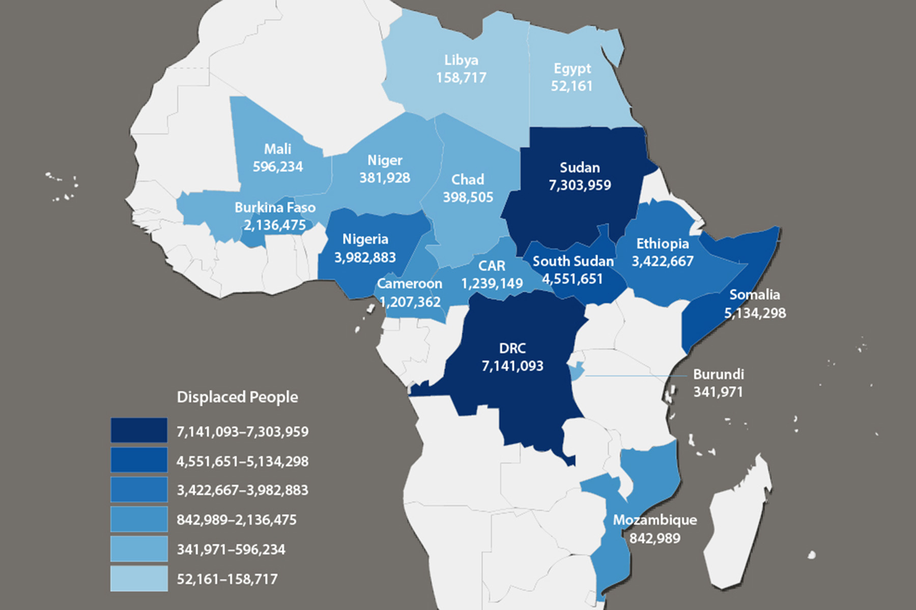 African Conflicts Displace Over 40 Million People – Africa Center for  Strategic Studies