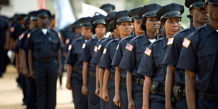 Liberian police