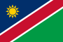 drapeau de la Namibie