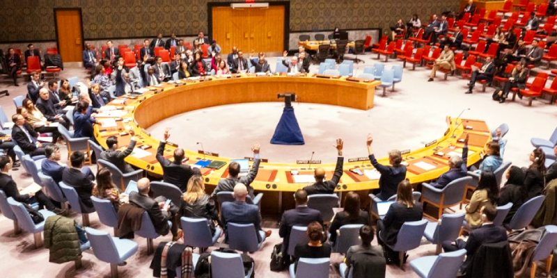 The UN Security Council unanimously adopts Resolution 2719 on cooperation between the UN and the African Union.