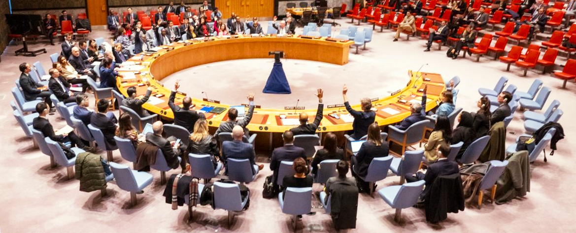 The UNSC adopts Resolution 2719