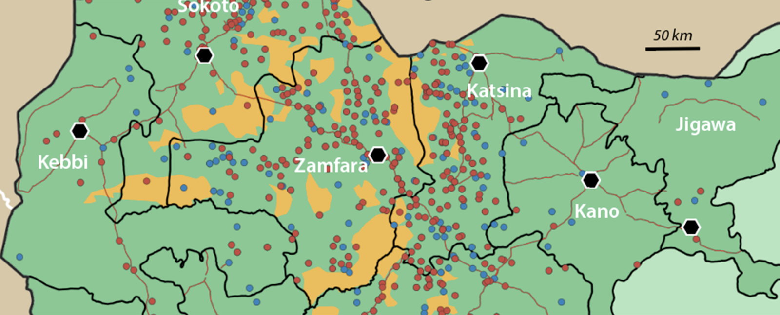 Violent Criminal Gangs Displace and Disrupt North West Nigeria