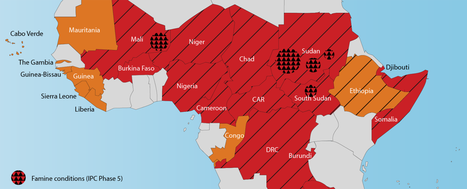 Famine Takes Grip in Africa’s Prolonged Conflict Zones