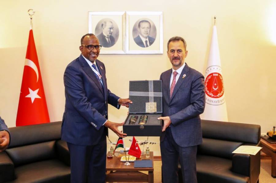 Kenya and Turkey Defence Industry Cooperation Agreement signing Kenya and Turkey Defence Industry Cooperation Agreement signing